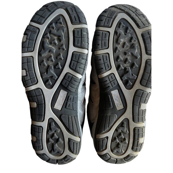 High Sierra Women’s Sz 7.5 Hiking Shoes  Gray Suede With Vents - Picture 7 of 9